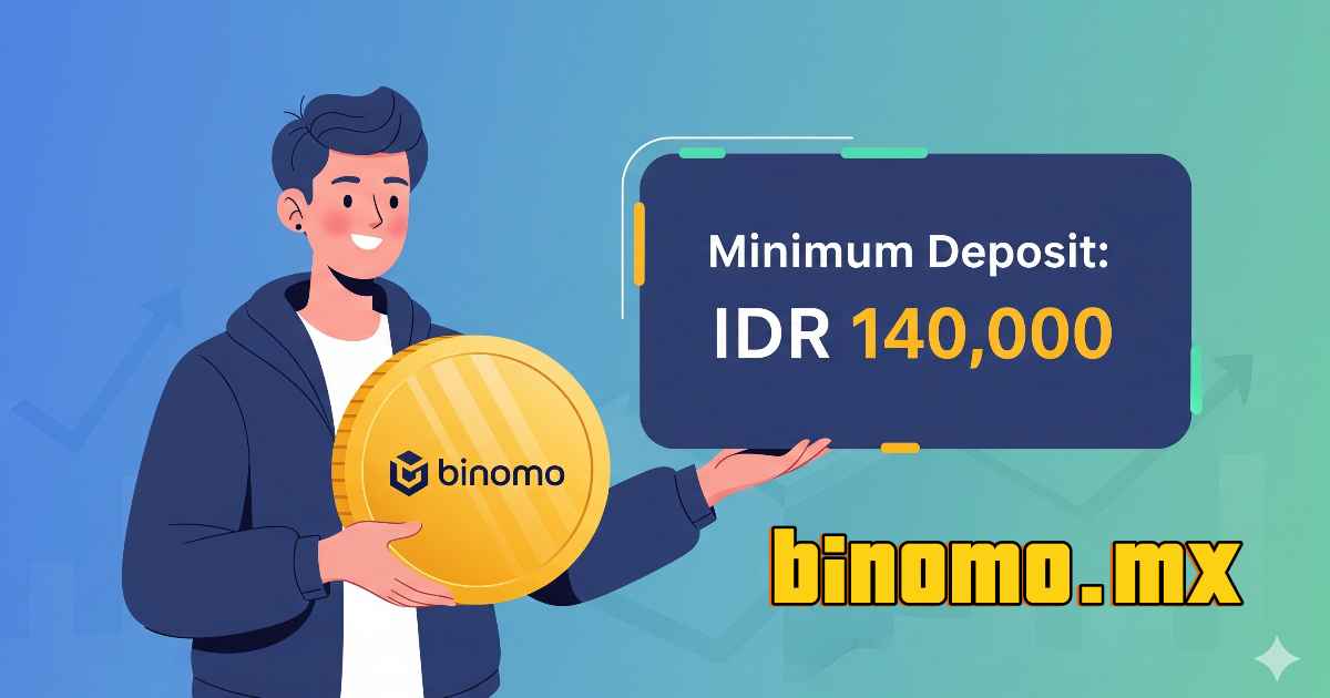 Minimal deposit di Binomo